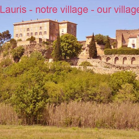 Clementine - Chouette Studio Privé en village charmant en Luberon Lauris Extérieur photo